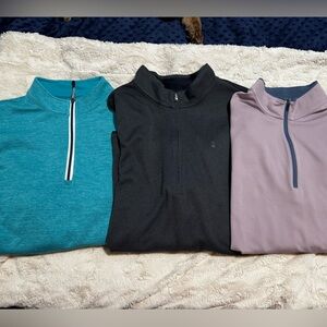 Adidas, Under Armour, PGA Men’s Quarter-Zip bundle